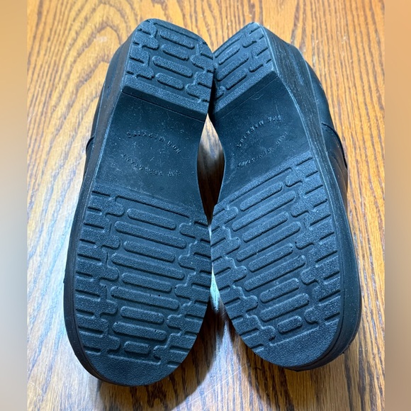 Easy Works By Easy Street Black Comfort Work Shoes 9 Wide - Picture 4 of 8